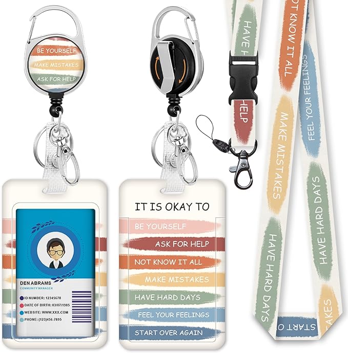 Giancomics Inspirational Quote Lanyards by Giancomics