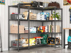 REIBII 78.4" W Storage Shelves 1500LBS, Metal Shelving Unit Wire Shelving - Image 8