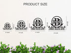 Personalized House Number Monogram Sign, Custom Address Sign - Image 5