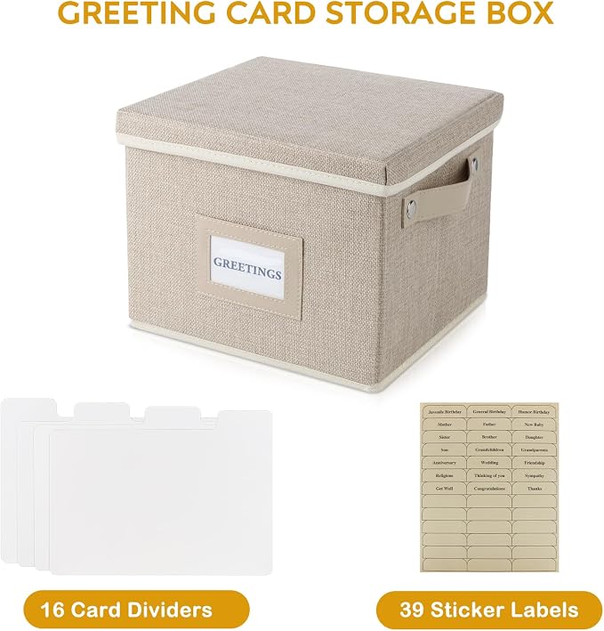 Greeting Card Organizer Box - Image 2