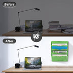 EASEPRES 5 Pocket Mesh Hanging Wall File Organizer, Wall Mounted Mail Paper - Image 3