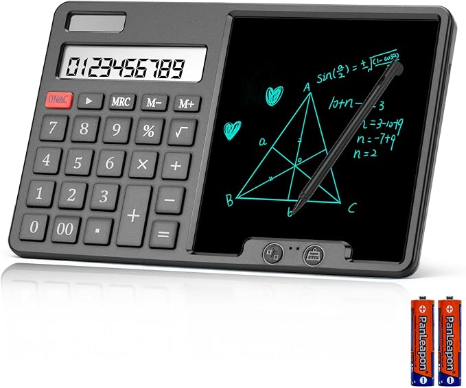 HIHUHEN Calculator with Writing Pad by HIHUHEN