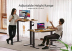 Claiks Standing Desk with Drawers, 48 x 24 Inches Electric Standing Desk - Image 4