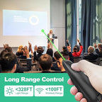 Clicker PowerPoint Presentation Wireless Presenter Remote, USB C A Project - Image 3