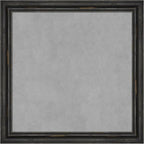 Amanti Art Black Framed Magnetic Board 23x23 Medium Vision Board by AmantiArt