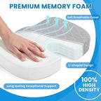 TushGuard Office/Car Seat Cushion, Non-Slip Sciatica & Back Coccyx Tailbone - Image 3