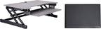 Rocelco 37.5" Height Adjustable Standing Desk Converter by Rocelco