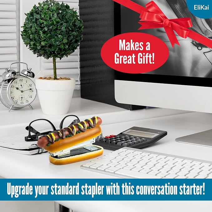 ELIKAI Hot Dog Stapler, Funny Gifts - Image 2