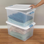 Sterilite 18-Pack Latching Box, Under Bed Storage Bins - Image 8