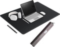 CENNBIE Leather Desk Mat Large, 43.6" x 23.6" Desk Pad Blotter Protector by CENNBIE