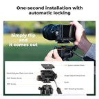 K&F Concept Camera Tripod, Cellphone Clip - Image 5