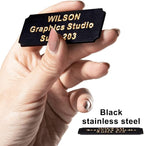 Personalized Name Plates, Deep Engraved Plaque, Custom Name Plate - Image 5