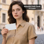250 Count Index Cards 3 x 5 Inch, Heavyweight White Lined Note Cards Portable - Image 5