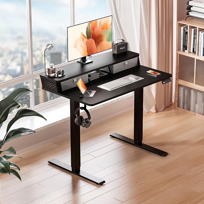 Kingant 40 x 24 Inch Electric Standing Desk - Image 2