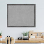 Amanti Art Grey Framed Magnetic Board 35x43 X-Large Vision Board - Image 5