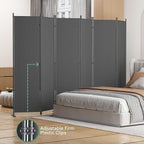 Helios&Hestia 6-Panel 6 ft Tall Indoor Folding Room Divider, Portable Privacy - Image 4