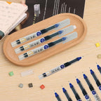 REVAIS Blue Gel Pens Pack of 6 | 0.6mm Smooth Writing Rollerball Pen | Premium - Image 2
