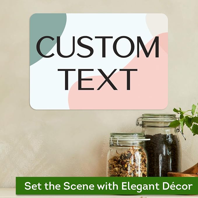 Custom Sign, Custom Street Sign, 11 Font Colors, 13 Font Styles, 4 Hole Options - Image 4