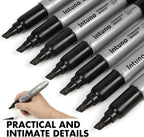 INTUNO Jumo Permanent Markers, Chisel tip, Oil-Based Permanent Markers - Image 7