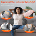 SUDAHIA 3-in-1 Electric Lumbar Support Pillow - Image 7