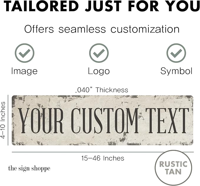 Rustic Custom Metal Signs - Image 2