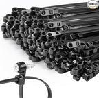 MasiStranth 1000 PCS 10 inch Black Zip Ties by MasiStranth