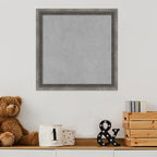 Amanti Art Grey Framed Magnetic Board 18x18 Small Vision Board - Image 5
