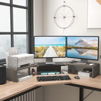 WESTREE Triple Dual Monitor Stand Riser, Monitor Stand - Image 3