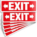 iSYFIX Exit Signs 6 Pack 12x4 Inch by iSYFIXPREMIUMSIGNS