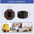 GuDoQi Digital Productivity Timer, Octagon Rotating Pomodoro Timers - Image 2
