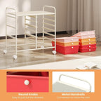 GOFLAME 9-Drawer Rolling Storage Cart, Mobile Utility Cart - Image 5