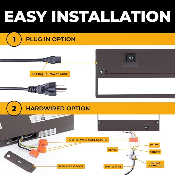 LED Under Cabinet Lighting Hardwired - Image 7
