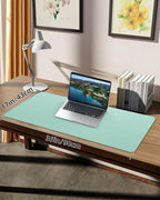 Non-Slip Desk mat, PULeather Desk Pad Protector, Office Desk Mat, Large Mouse - Image 2
