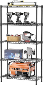 SINGAYE 5 Shelf Adjustable Heavy Duty Storage Shelving Unit 350 lbs per Shelf by SINGAYE