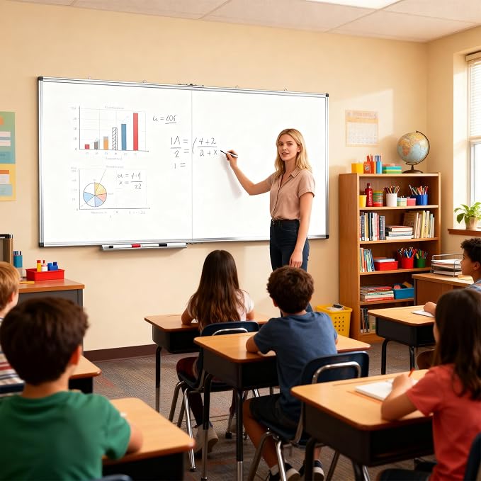 60x36 Inch Large Magnetic Dry Erase Whiteboard - Image 5