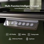 INNOVAR Glass Standing Desk - Image 6