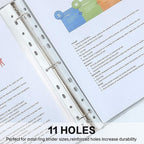 Sheet Protectors, HERKKA 600 Pack Upgrade Clear Plastic Page Protectors Sheet - Image 4
