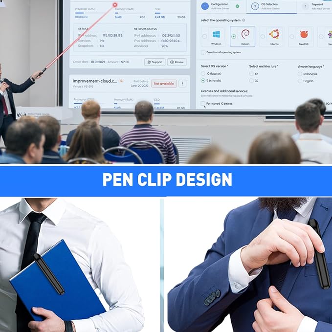 Wireless Presenter Remote Presentation Clicker - Image 6