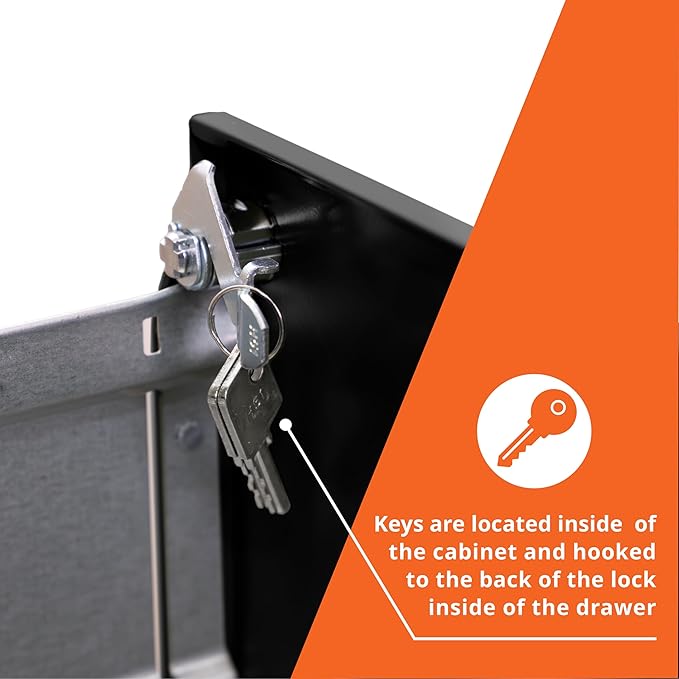 Lorell LYS SOHO Box/File/File Teal Mobile Cabinet, 3 Drawer - Image 11