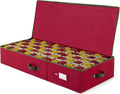 ZOBER Underbed Christmas Ornament Storage Box by ZOBER