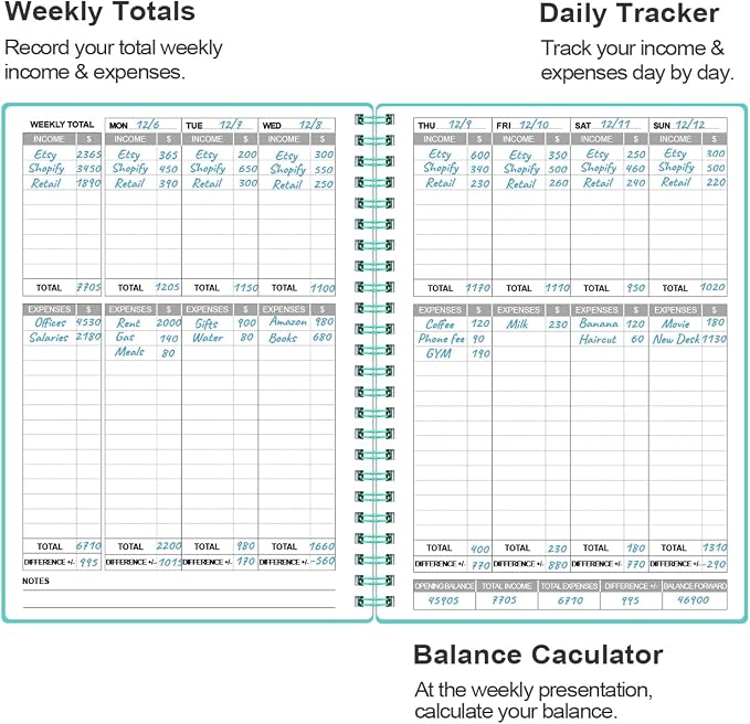Heveboik Income & Expense Log Book - Image 3