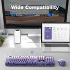 MOFII Wireless Keyboard and Mouse Combo, Full Size 2.4G Plug and Play - Image 4