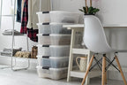 IRIS USA 27 Qt Stackable Plastic Storage Bins - Image 5
