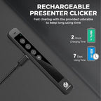 AMERTEER Wireless Presenter Remote – Presentation Clicker - Image 4