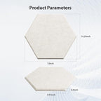 Amantech 12 Pack Acoustic Panels Self Adhesive Sound Proof Foam, High Density - Image 6