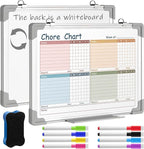 Lincia 12 x 16 Magnetic Dry Erase Chore Chart Board by Lincia