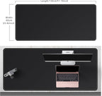 Mydours Large Desk Mat 51.2" x 23.6", PU Leather Surface - Image 2