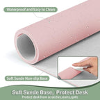 Boutilon Leather Desk Pad Protector, Non-Slip Mouse Pad, Laptop Desk Pad - Image 4