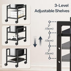 HOOBRO PC Stand, 2-Tier PC Tower Stand Fits Most Computer Towers, CPU Holder - Image 5