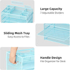 Marbrasse 5-Tier Letter Tray Paper Organizer - Image 3